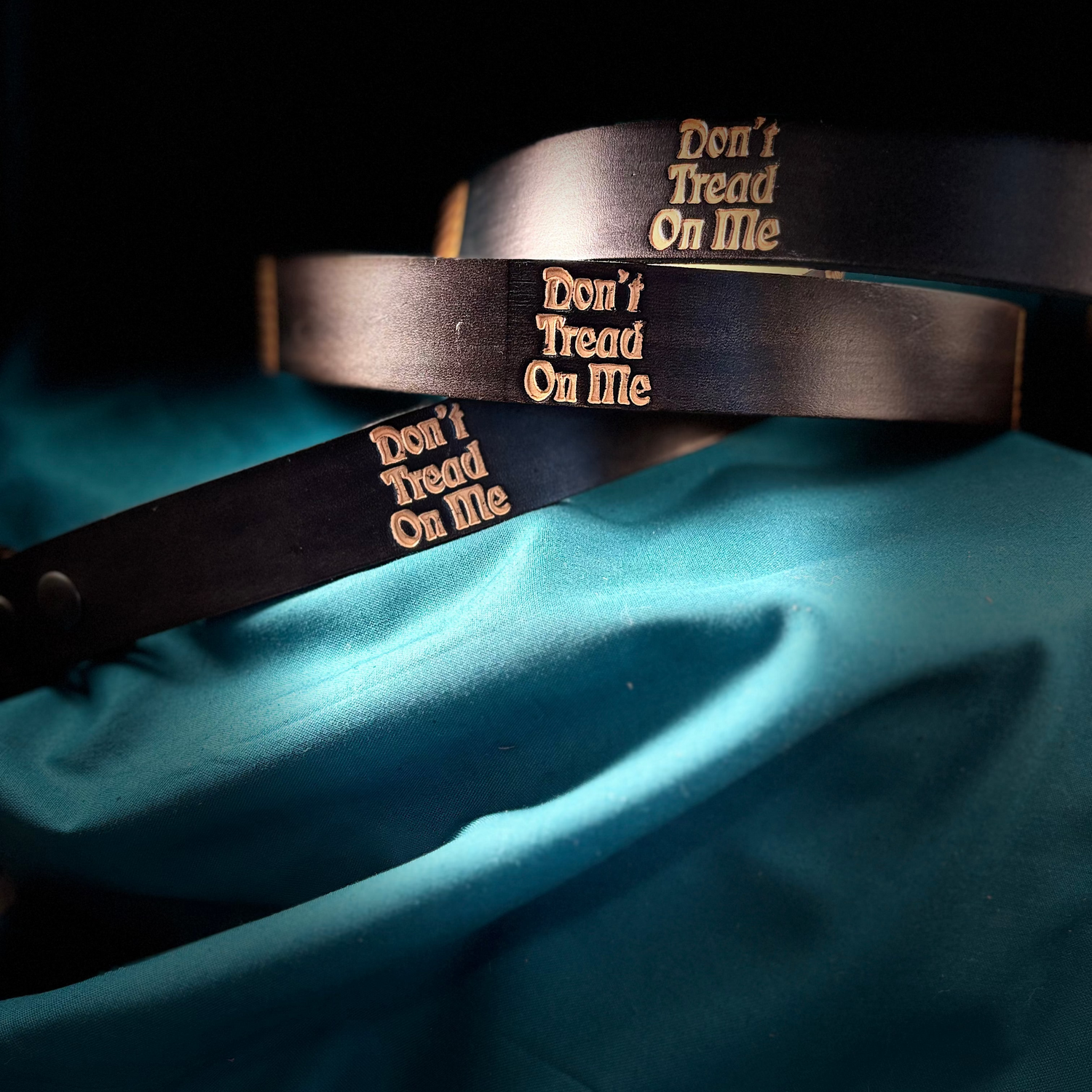 Don't Tread On Me , Genuine Leather Belt