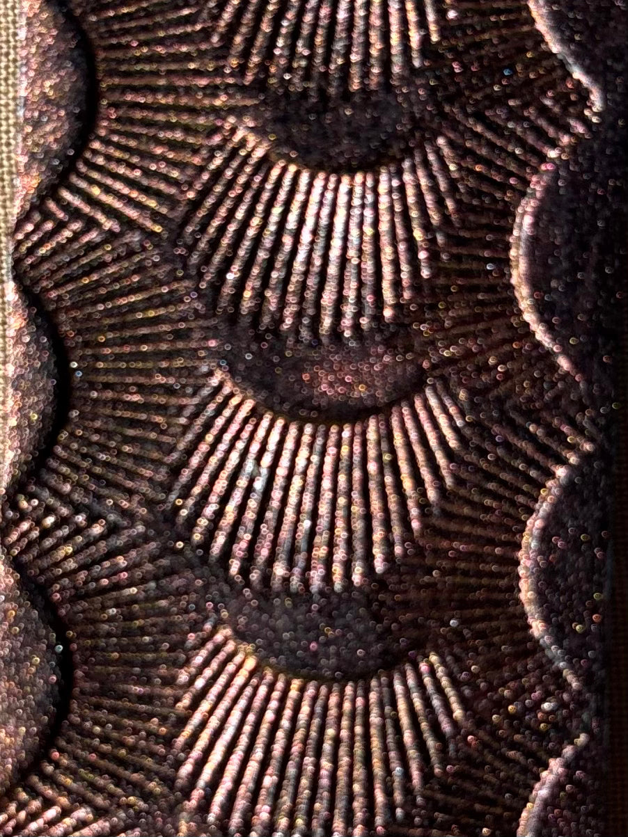1.25 inch / Red Gold Shimmer