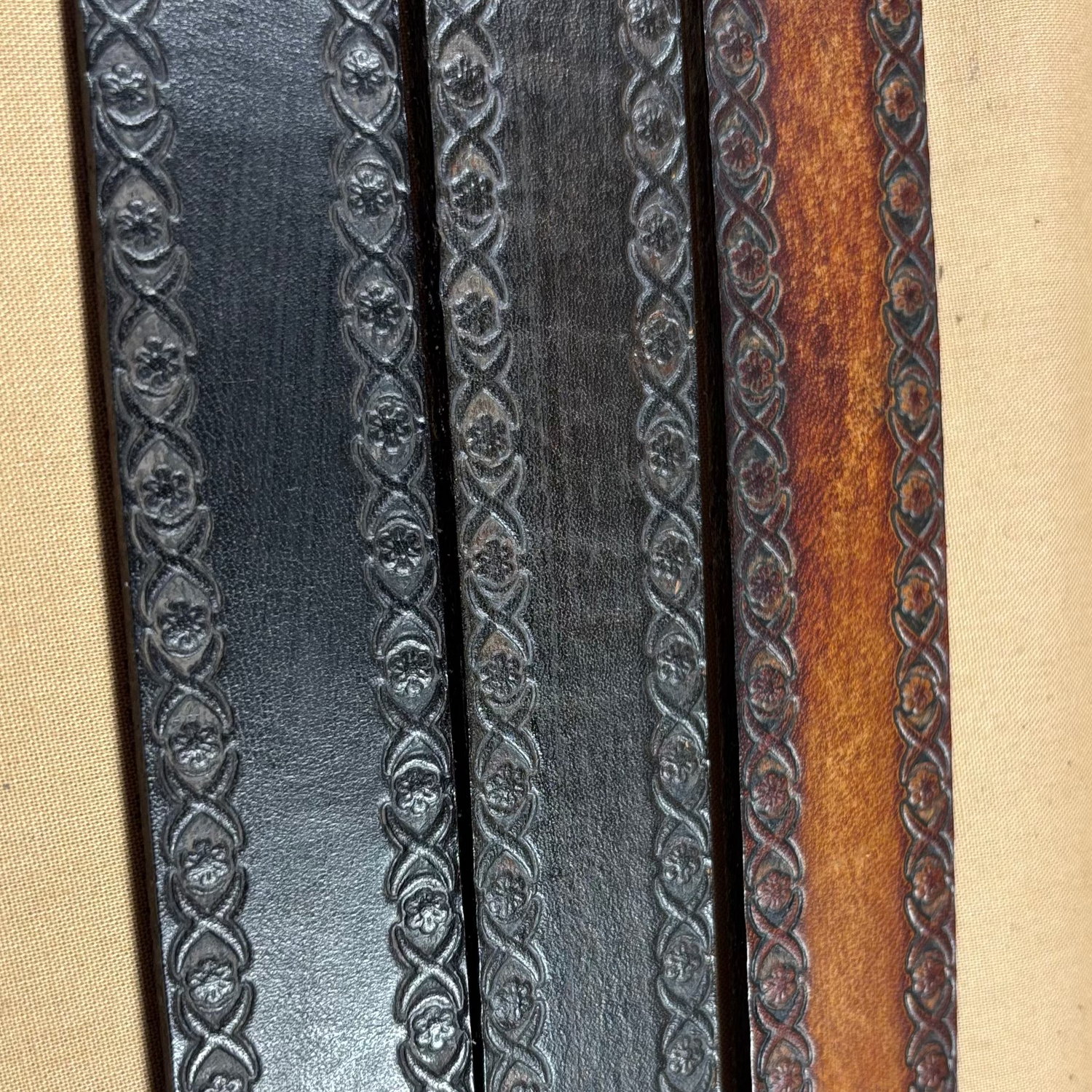 THE FLORAL, Genuine Leather Belt